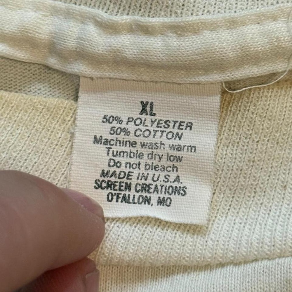 Vintage 1990 Joe Camel Cigarettes Shirt XL Distressed Thrashed Pocket Tee 90s - Picture 6 of 7